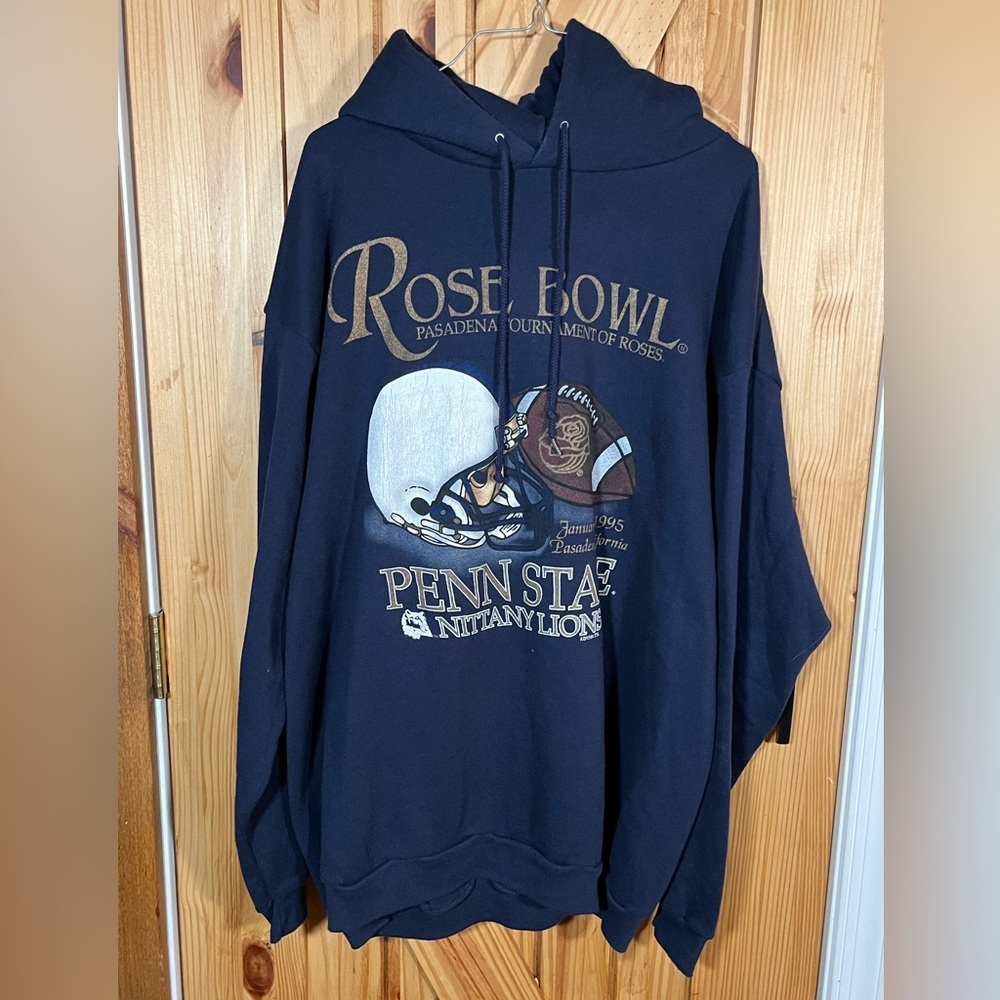 Vintage Penn State Rose Bowl 1995 Sweatshirt Nittany Lions Size XXL